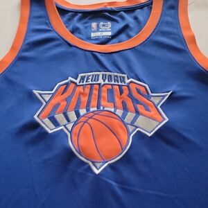 New York Knicks Blue and Orange Tank Top